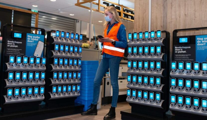 order picker w Albert Heijn